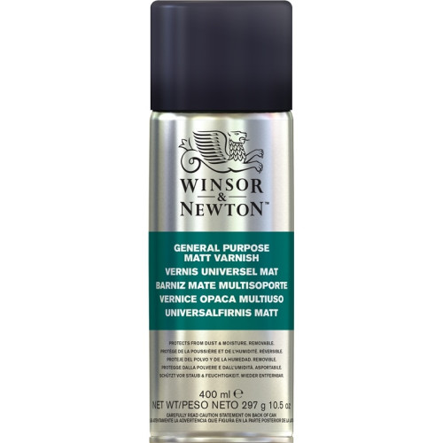 W&N AEROSOL FINISHING VARNISH MATTE 400ML 3041989