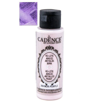 CADENCE АКРИЛНА БОЯ HI-LITE MAGIC METALLIC 70 МЛ -VIOLET 359