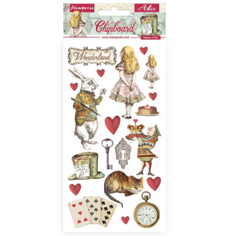 STAMPERIA CARTON FIGURES FOR DECORATION 21 PCS. DFLCB39