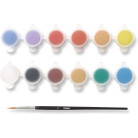 REEVES ACRYLIC PAINTS 12 COLORS X 5 ML + BRUSH 8394208