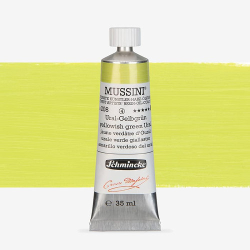 SCHMINCKE МАСЛЕНА БОЯ 35 МЛ MUSSINI YELLOWISH GREEN URAL
