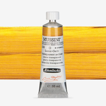 SCHMINCKE МАСЛЕНА БОЯ 35 МЛ MUSSINI TRANSPARENT YELLOW