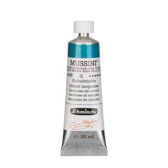 SCHMINCKE OIL PAINT 35 ML MUSSINI COBALT TURQUOISE