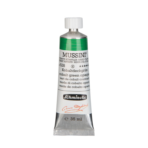 SCHMINCKE OIL PAINT 35 ML MUSSINI COBALT GREEN OPAQUE