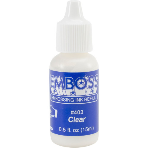 EMBOSS INK CLEAR - HOT EMBOSSING INK TRANSPARENT