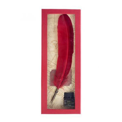 MANUSCRIPT LUXURY SET GOOSE FEATHER AND INK MSH445QPI