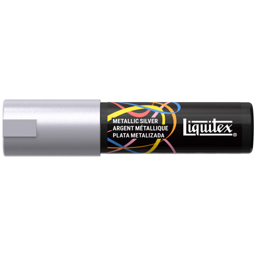 LIQUITEX АКРИЛЕН МАРКЕР 8MM - METALLIC SILVER