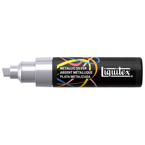 LIQUITEX АКРИЛЕН МАРКЕР 8MM - METALLIC SILVER