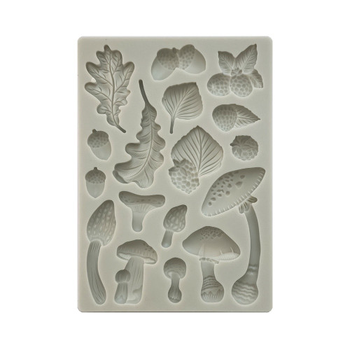 STAMPERIA WOODLAND SILICONE MOLD FOR CASTING KACMA502
