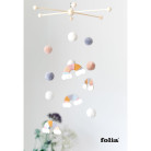 FOLIA ВЪЛНЕНИ ПОМПОНИ ЗА ДЕКОРАЦИЯ 24БР. АСОРТИ - PASTEL
