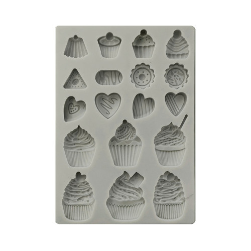 STAMPERIA COFFEE AND CHOCOLATE SILICONE MOLD KACMA503