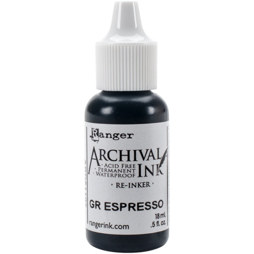 RANGER ARCHIVAL PERMANENT INK 18 ML - GR ESPRESSO