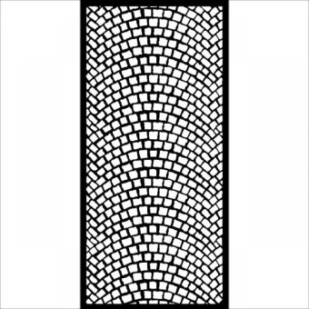 STAMPERIA MEDIA STENCIL - STENCIL 12 X 25 CM - KSTDL52