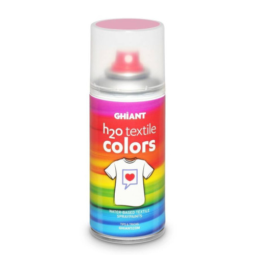 GHIANT TEXTILE PAINT SPRAY 150 ML - SIGNAL PINK 34116