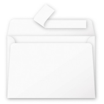 CLAIREFONTAINE PLIQUE 114/162 MM. - WHITE 5436