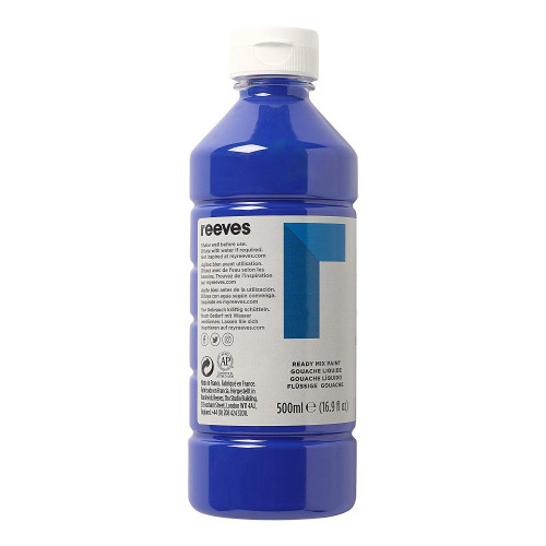 REEVES ТЕМПЕРНА БОЯ 500 МЛ. - BRILLIANT BLUE 4551044