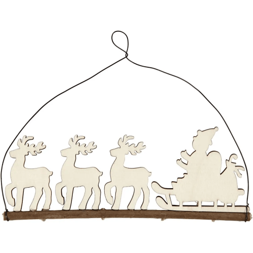 CREATIVE CHRISTMAS DECORATION 22/8CM - 55322
