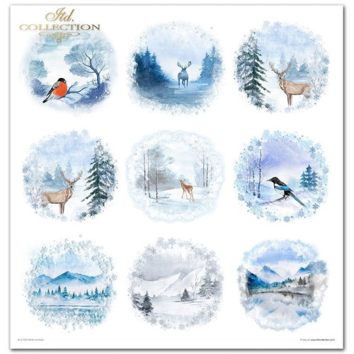 ITD COLLECTION БЛОКЧЕ ДИЗАЙНЕРСКА ХАРТИЯ 32/31 - SLS022