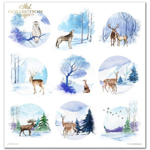 ITD COLLECTION БЛОКЧЕ ДИЗАЙНЕРСКА ХАРТИЯ 32/31 - SLS022