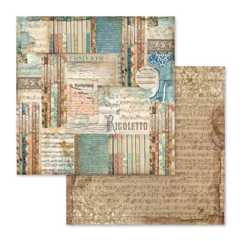 STAMPERIA ДИЗАЙНЕРСКИ КАРТОН 30,5/30,5 СМ - SBB564