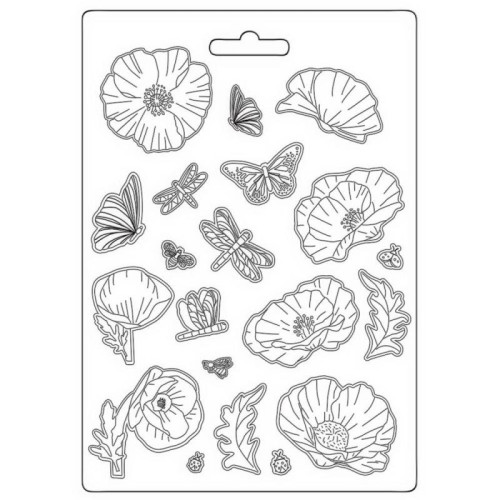 STAMPERIA SUNFLOWER ART SOFT MOULD A5 - K3PTA5649