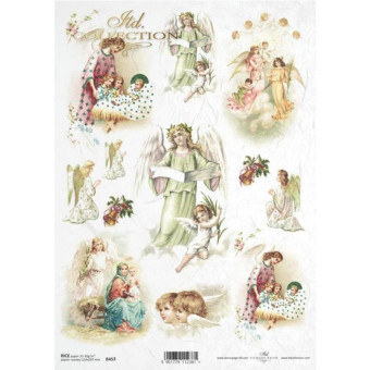 ITD COLLECTION ДЕКУПАЖНА ОРИЗОВА ХАРТИЯ А4 - R0453