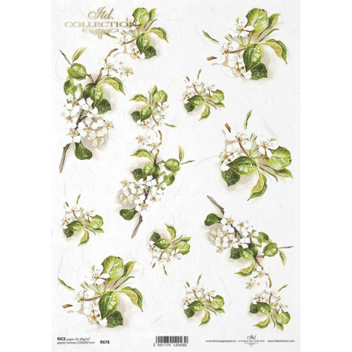 ITD COLLECTION ДЕКУПАЖНА ОРИЗОВА ХАРТИЯ А4 - R0678