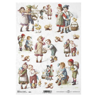 ITD COLLECTION ДЕКУПАЖНА ОРИЗОВА ХАРТИЯ А4 - R0822