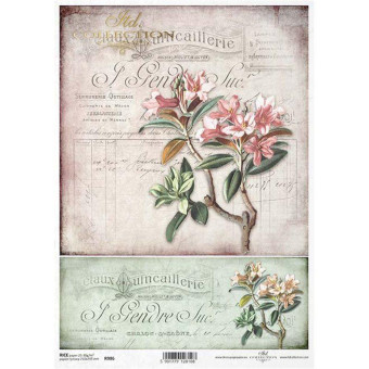 ITD COLLECTION DECOUPAGE RICE PAPER A4 - R0986