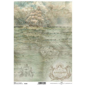 ITD COLLECTION ДЕКУПАЖНА ОРИЗОВА ХАРТИЯ А4 - R1138