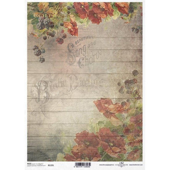 ITD COLLECTION ДЕКУПАЖНА ОРИЗОВА ХАРТИЯ А4 - R1191