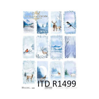 ITD COLLECTION ДЕКУПАЖНА ОРИЗОВА ХАРТИЯ А4 - R1499