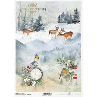 ITD COLLECTION ДЕКУПАЖНА ОРИЗОВА ХАРТИЯ А4 - R1638