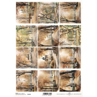 ITD COLLECTION ДЕКУПАЖНА ОРИЗОВА ХАРТИЯ А4 - R2298