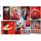 ITD COLLECTION DECOUPAGE RICE PAPER A3 - R0101L