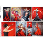 ITD COLLECTION DECOUPAGE RICE PAPER A3 - R0101L