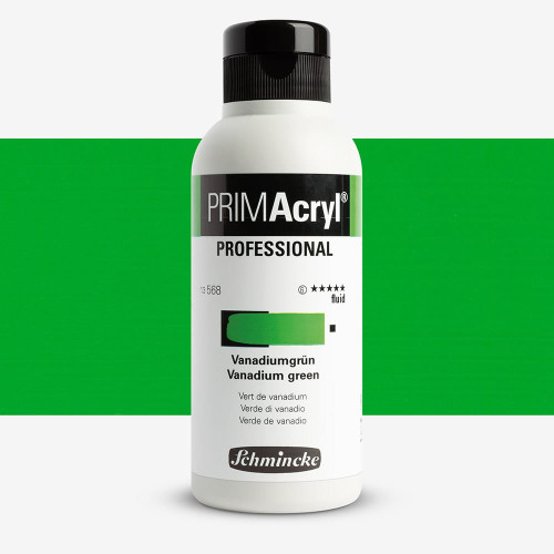 SCHMINCKE АКРИЛНА БОЯ 250 МЛ PRIMACRYL VANADIUM GREEN FLUID