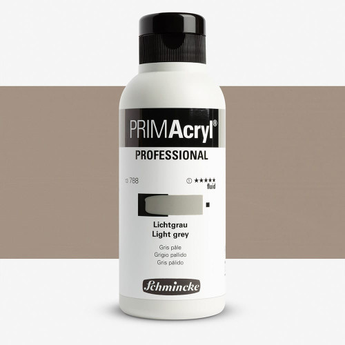 SCHMINCKE АКРИЛНА БОЯ 250 МЛ PRIMACRYL LIGHT GREY FLUID