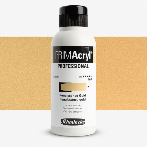 SCHMINCKE АКРИЛНА БОЯ 250 МЛ PRIMACRYL RENAISSANCE GOLD FLUI
