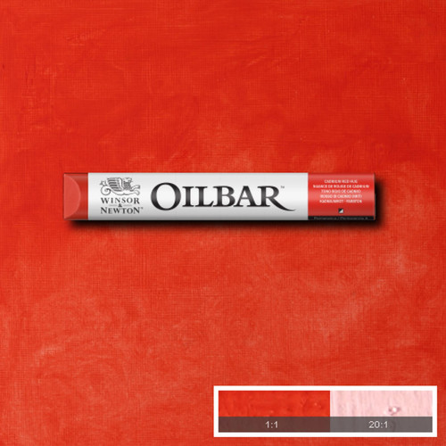 W&N OIL PAINT STICK 50 ML - CADMIUM RED