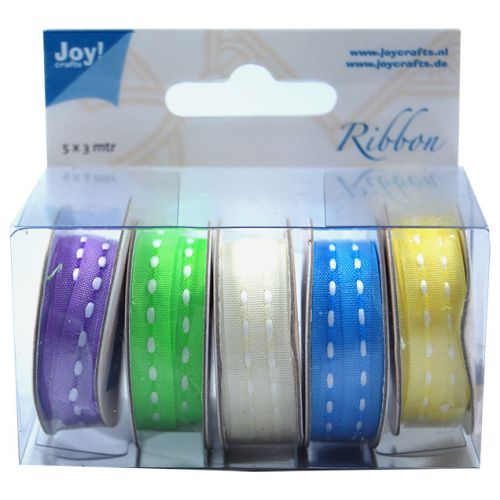 JOY CRAFTS ТАФТА 6 ММ 5 РОЛКИ Х 3 М - 6300/0243