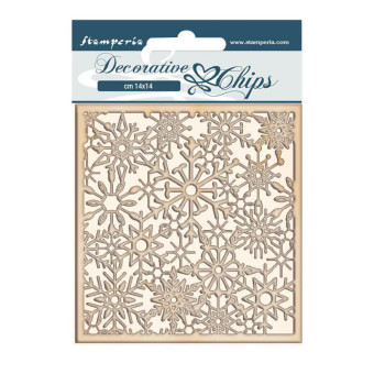 STAMPERIA ELEMENTS FROM CARDSTOCK 14/14CM SCB64