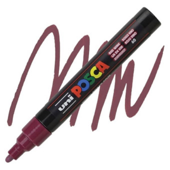 POSCA АКРИЛЕН МАРКЕР PC-5M, 1.8-2.5 MM - RED WINE
