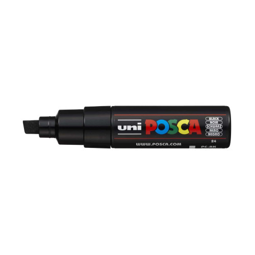 POSCA АКРИЛЕН МАРКЕР PC-8K, 8 MM - BLACK
