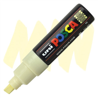 POSCA ACRYLIC MARKER PC-8K, 8 MM - IVORY