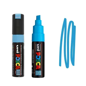 POSCA ACRYLIC MARKER PC-8K, 8 MM - TURQUOISE