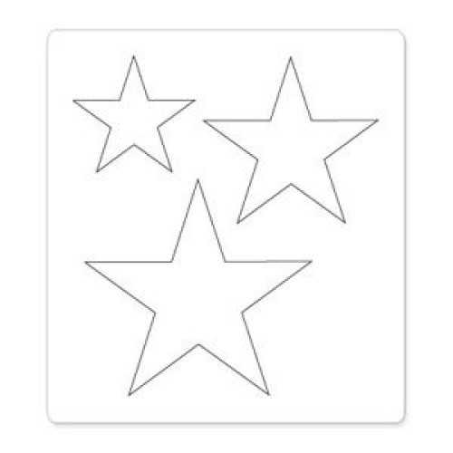 SIZZIX BIGZ ЩАНЦИ ЗА ИЗРЯЗВАНЕ - STARS