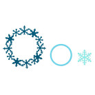 SIZZIX FRAMELITS ЩАНЦИ ЗА ИЗРЯЗВАНЕ - FRAME, SNOWFLAKE