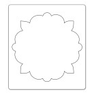 SIZZIX BIGZ DIE CUTTING DIES - LABEL, CASABLANCA
