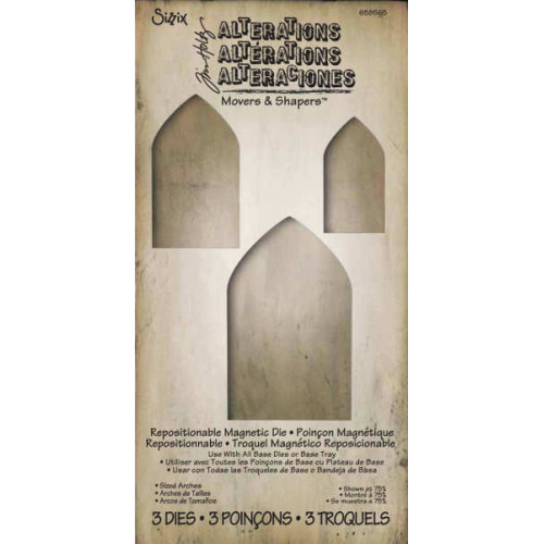 SIZZIX MAGNETIC ЩАНЦИ ЗА ИЗРЯЗВАНЕ - SIZED ARCHES